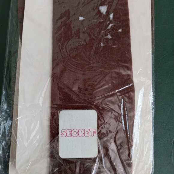 Control Top Secret Size C (130-160lbs) Taupe Fashion Design Stockings Panty - Picture 3 of 4